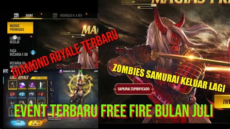 Bocoran Event Free Fire Terbaru Bulan Juli Zombies Samurai Keluar