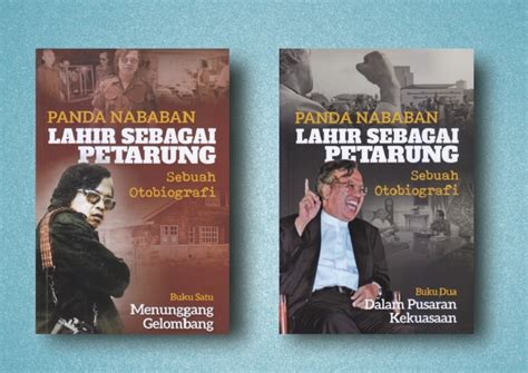 Buku Otobiografi Panda Nababan Seperti Singa Mengaung