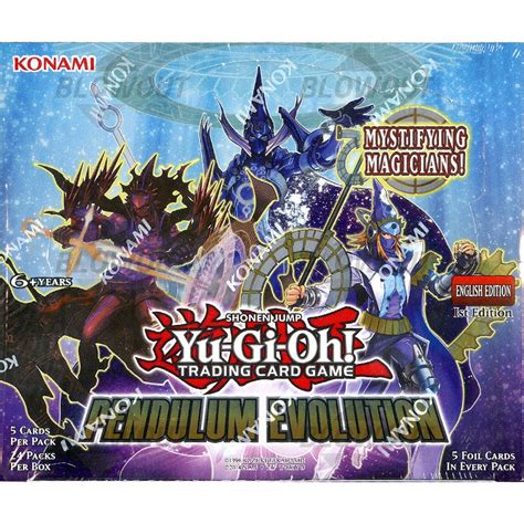 Yugioh Pendulum Evolution 1st Edition Booster Box