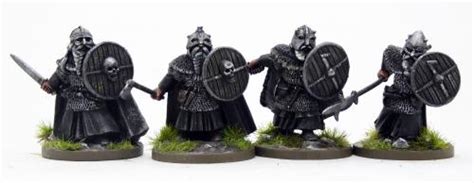 Sdvr03 Dvergr Hearthguard 4 Figures Sdvr03 Ragnarok Miniatures