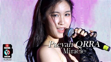 Paeyah QRRA Fancam Miracle EM DISTRICT World Celebration Party