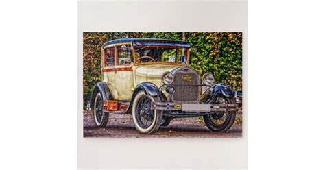 Vintage Car Jigsaw Puzzle | Zazzle