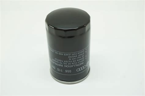 Audi and Volkswagen Oil Filter Genuine Audi/Volkswagen 056.115.561.G ...