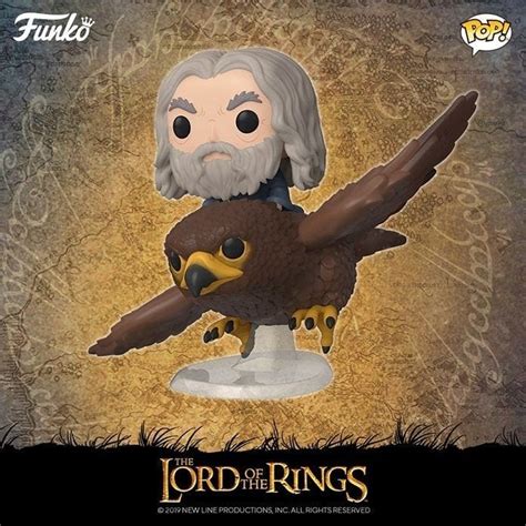 FUNKO POP THE LORD OF THE RINGS GANDALF ON GWAIHIR 72 Amparo Toys