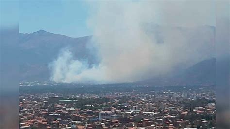 Reportan Otro Incendio “de Magnitud” En El Parque Tunari