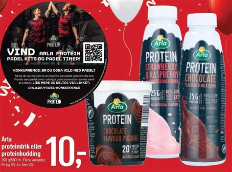 Arla Proteindrik Eller Proteinbudding Tilbud Hos F Tex