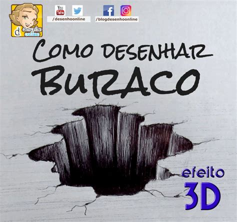 Como Desenhar Buraco Efeito D