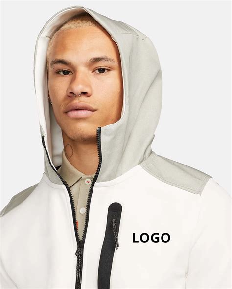 Custom Men Hoodie Coats Sweatshirts Male Tracksuit Zip Neck Fashion Sportswear Tech Fleece Mens