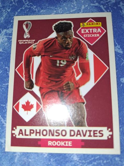 Panini WM 2022 Extra Sticker Base Edition Alphonso Davies Acheter Sur