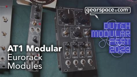 At Modular Eurorack Modules Gearspace Dutch Modular Fest