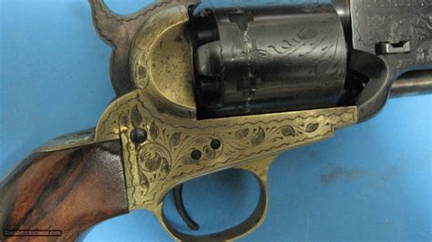 Colt 1851 Navy Replica Engraved