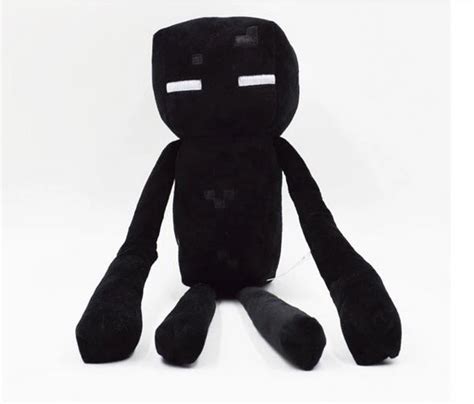 Toys & Games JINX Minecraft Enderman Plush Stuffed Toy Black, 17 Tall Plush Figures