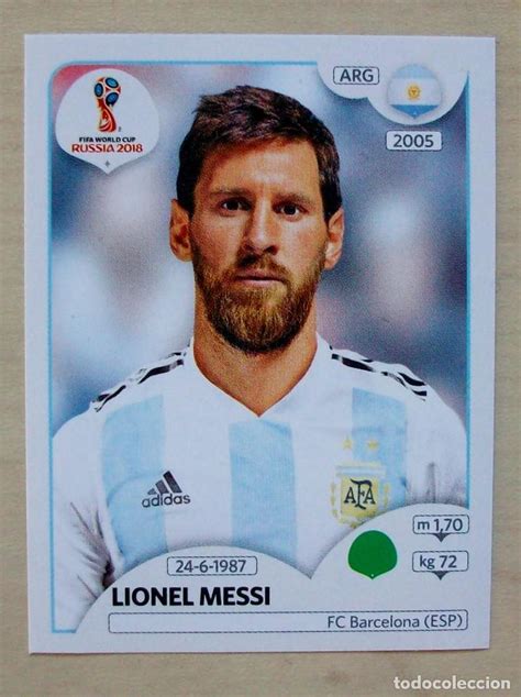 288 Lionel Messi Argentina Cromo Fifa World Cup Vendido Por Venda