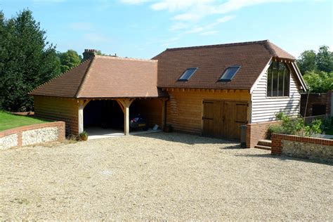 Oak Framed Garages With Upper Floors Oakcraft Bespoke