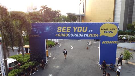 Parkir GIIAS 2024 Surabaya Merek Baru Dan Masuk Gratis