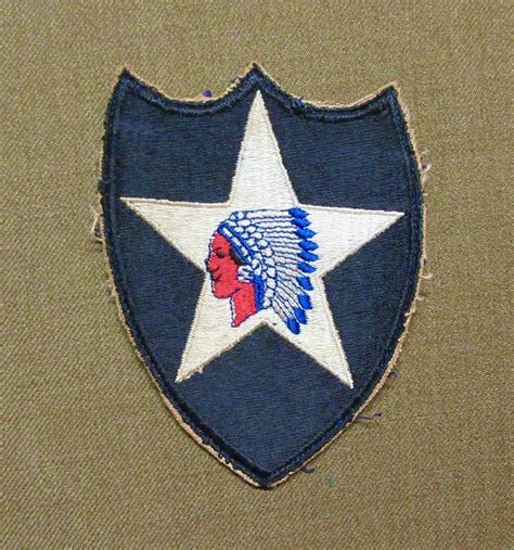 2nd Infantry Division Patch SOLD | J. Mountain Antiques