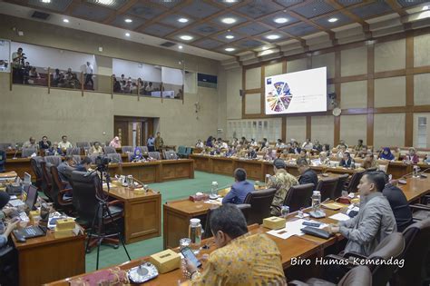 Rapat Kerja Kemendag Dengan Komisi Vi Dpr Ri Tentang Peta Jalan Kerja