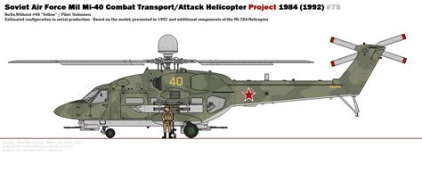 Mil Mi-40 (Project) by RADMRockstone on DeviantArt
