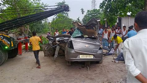 Assam 4 Including Woman Killed In Tragic Road Accident In Dhubri