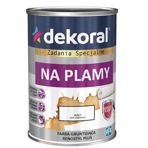 Farba Gruntuj Ca Renostyl Plus Na Plamy L Bia A Dekoral Leroy Merlin