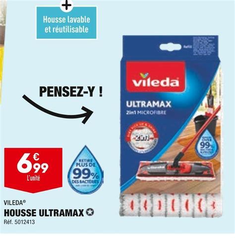 Promo Vileda Housse Ultramax Chez Aldi