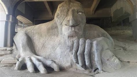 Fremont Troll Seattle Washington Atlas Obscura