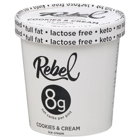 Rebel Cookies & Cream Ice Cream | Hy-Vee Aisles Online Grocery Shopping