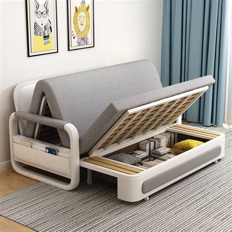 Folding Bed Double Multi Functional Household Sitting And Lying Dual