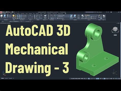 Learn Autocad D Mechanical Drawing Tutorial Mind Luster