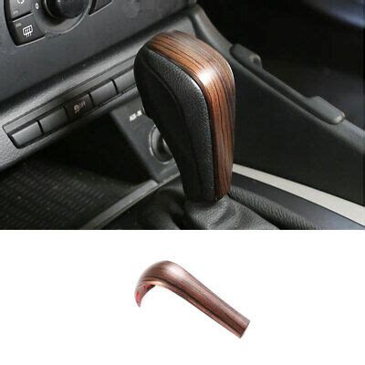 For Bmw Series E Abs Wood Grain Gear Shift Knob Shifter