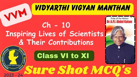 Ch Inspiring Lives Of Scientists A P J Abdul Kalam Vvm