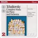 Tchaikovsky Complete Piano Works For Piano And Orchestra Amazon Co Uk