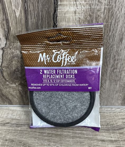 Mr. Coffee Water Filtration Replacement Disks (Pack of 2) Fits 8/10/12