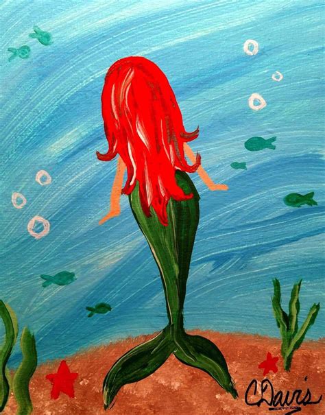 Kids Painting Class: Mermaid | Conneaut Arts Center