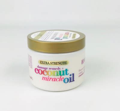 Ogx Extra Strength Damage Remedy Coconut Miracle Oil Hair Mask Oz Ebay