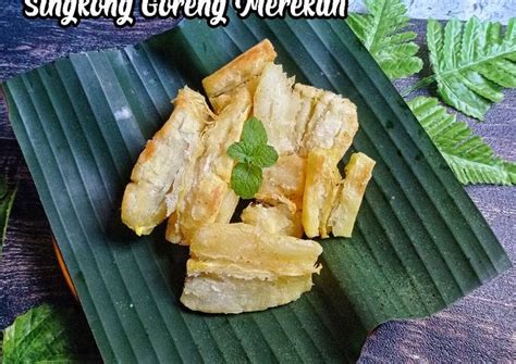 Resep Singkong Goreng Merekah Oleh Herliani Cookpad