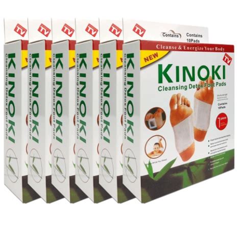 Kinoki Kit A Adesivos Eliminador De Toxinas Detox Natural Para