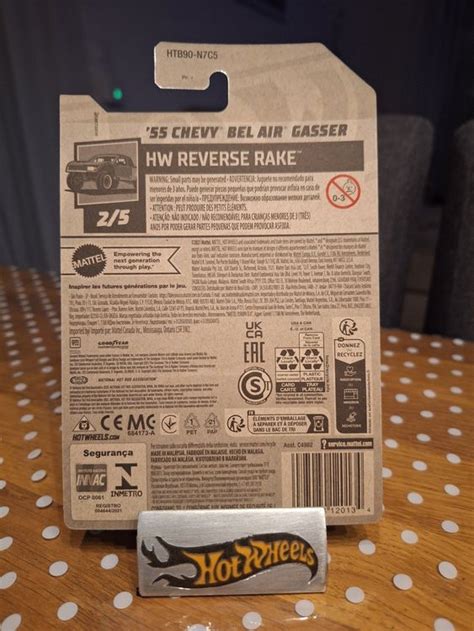 Hot Wheels HW Reverse Rake Chevy Bel Air Gasser Neu Und Originalverpackt In
