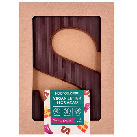 Holland Barrett Glutenvrije Vegan Chocoladeletter Cacao G