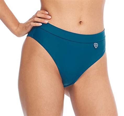 Body Glove Women S Standard Marlee High Waist Solid Bikini Bottom