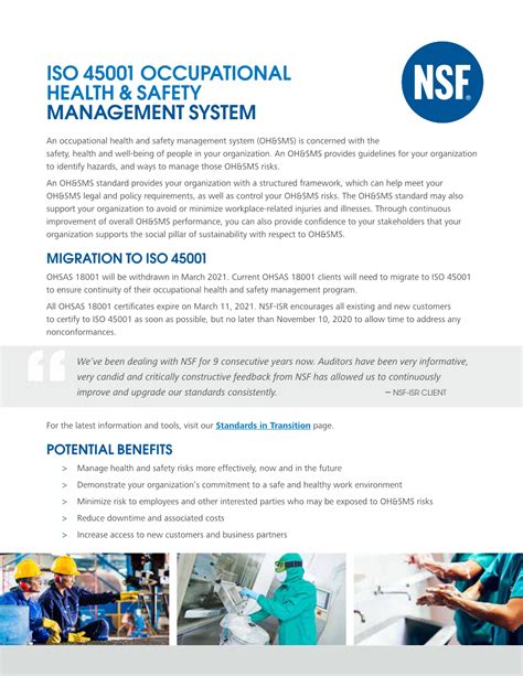 Iso 45001 Occupational Health Safety Management System DocsLib