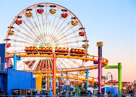 Amusement Park Ferris Wheel Photography Backdrop For Roller Coaster