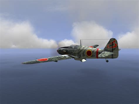 Asisbiz Il2 If Ki 61 23 Chutai Yontan Okinawa Using Cloud Cover Apr