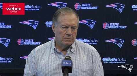 Bill Belichick Gives Short Response When Asked About Patriots Future As