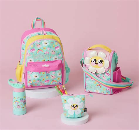 Smiggle Movin Junior Backpack Mint Y