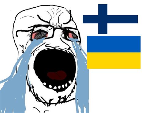 SoyBooru Post 40209 Bloodshot Eyes Country Crying Finland Flag