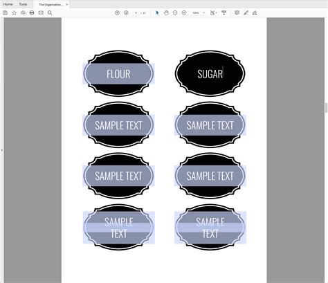 New To The Organization Toolbox Printable Labels The Homes I Have Made