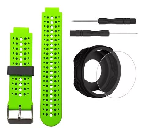 Kit de pulsera para Garmin 735xt funda y película Xtreme en color