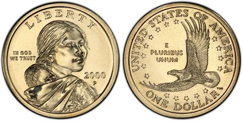 2000 P SAC 1 Cheerios Dollar FS 902 Regular Strike Sacagawea Dollar