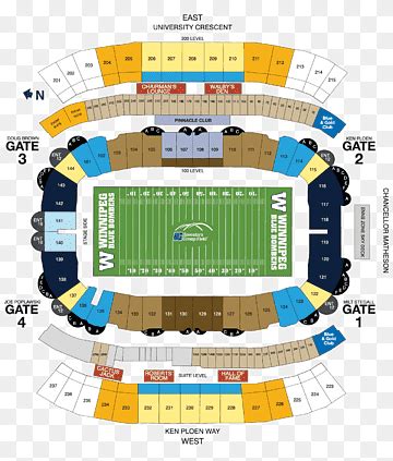 Tim Hortons Field Layout